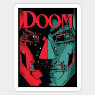 Dr Doom Sticker